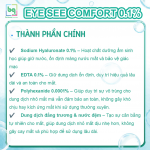 Nước nhỏ mắt EyeSee Comfort 15ml