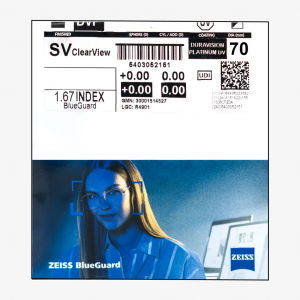 ZEISS 1.67 CLEAR VIEW