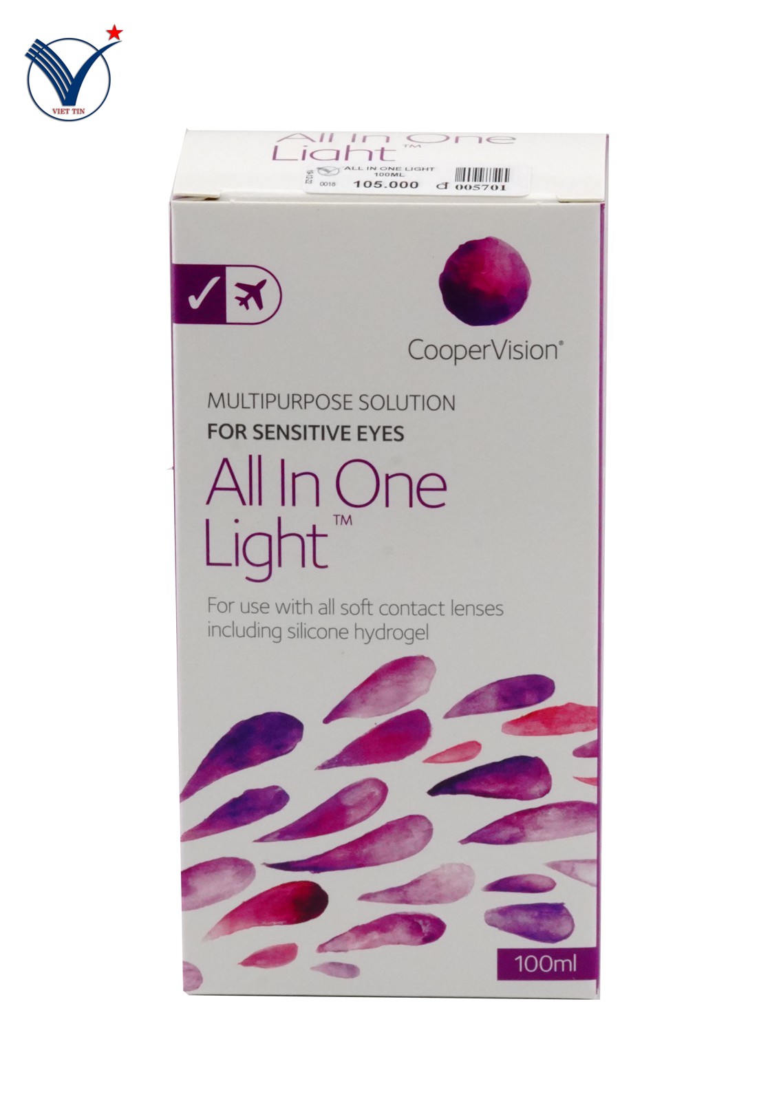 Dung dịch ngâm All In One Light 100ML