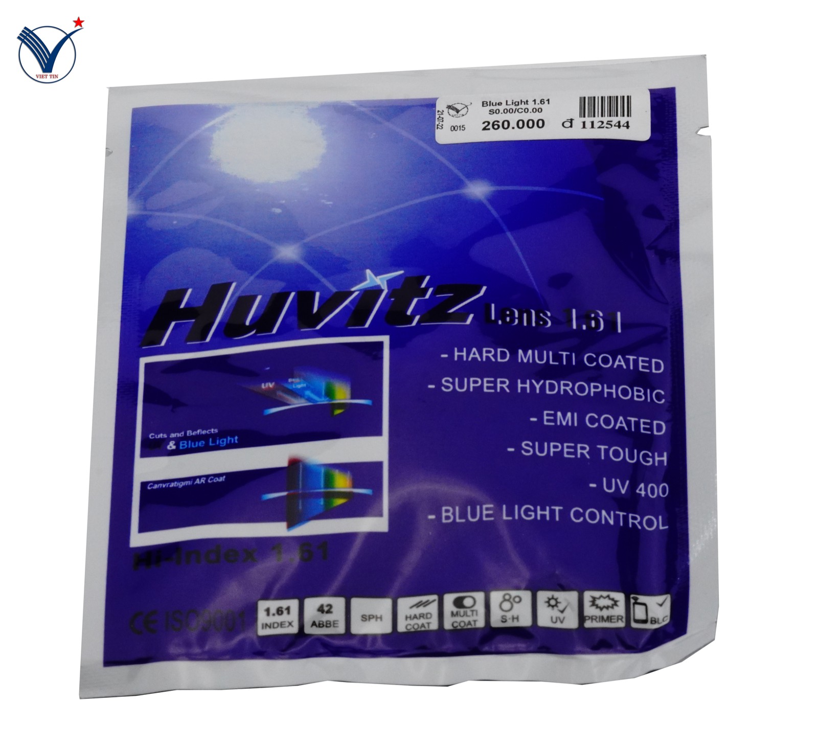 HUVITZ BLUE LIGHT 1.61